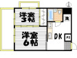 明優ビルの間取り図画像