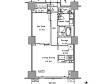 パークアクシス豊洲の間取り図画像