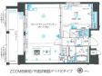 ZOOM西新宿の間取り図画像