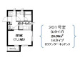 Residence Nakameguroの間取り図画像