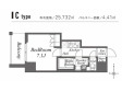 U residence池袋要町の間取り図画像