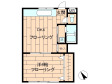 城南アパートの間取り図画像