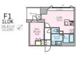 クレストコート旗の台の間取り図画像