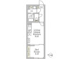 Aglaia 新宿西落合の間取り図画像