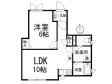 グリーンズ上原の間取り図画像