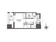 クラッシィハウス大手町の間取り図画像