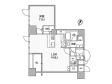 東神田テラスレジデンスの間取り図画像