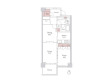 アデニウム高輪の間取り図画像