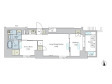 Brillia ist 浅草の間取り図画像