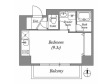 GENOVIA南千住Ⅲskygardenの間取り図画像
