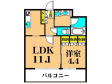 フレンシア南品川の間取り図画像