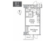 レジディア西小山の間取り図画像