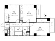 M-AZABUJUBANの間取り図画像
