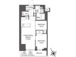 BluRock後楽園の間取り図画像